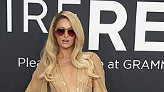 Paris Hiltonová na cenách Grammy v Los Angeles (2. února 2025)