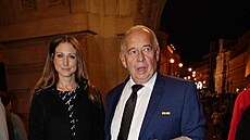 Ivan Vysko�il a jeho p�ítelkyn� Romana Fenclová (5. �íjna 2024)