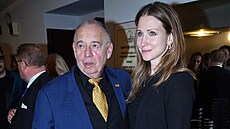 Ivan Vysko�il a jeho p�ítelkyn� Romana Fenclová (1. února 2024)