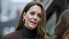 Princezna Kate na náv�t�v� Národní portrétní galerie v Londýn� (4. února 2025)