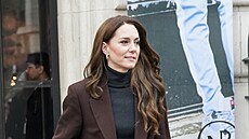 Princezna Kate na náv�t�v� Národní portrétní galerie v Londýn� (4. února 2025)
