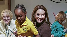 Princezna Kate na náv�t�v� Národní portrétní galerie v Londýn� (4. února 2025)