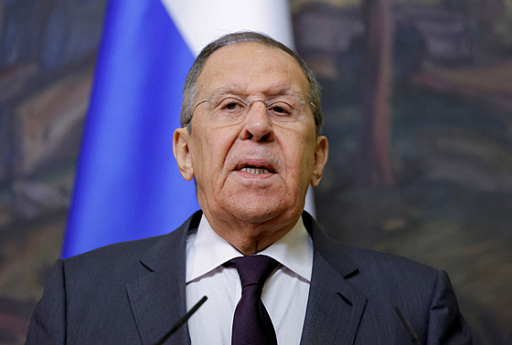 Ruský ministr zahranií Sergej Lavrov (12. února 2025)