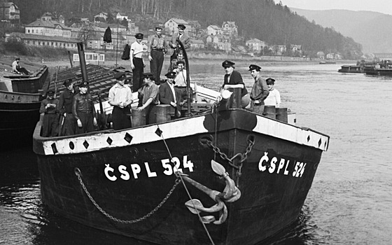 �eskoslovenská plavba Labská v roce 1950