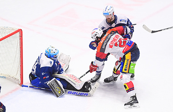 Momentka z extraligového utkání Pardubice - Kometa Brno
