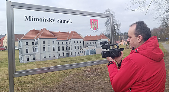 Nové vizualizace zobrazují pohled na mimoský zámek.