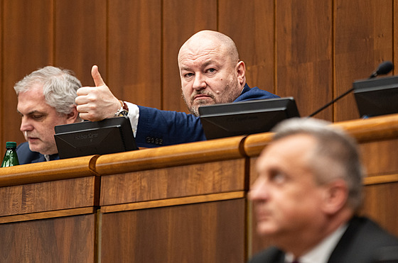Slovenský poslanec Rudolf Huliak (4. února 2025)