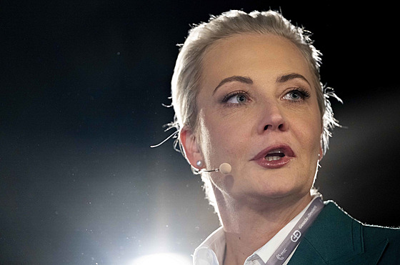 Vdova po ruském opoziníkovi Alexeji Navalném Julija (14. února 2025)