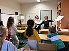 Speciln pedagoky Ivana Krkov a Martina ulcov na Z Marjnka na praskm...
