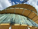 Stavba eského národního pavilonu na EXPO 2025 v Osace.