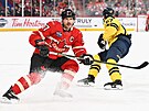 Kanaan Sidney Crosby v utkání se védskem.