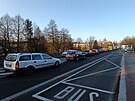 Ranní smrtelná nehoda u erpací stanice OMV v Jihlav zkomplikovala dopravu v...