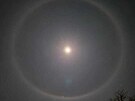 Kruh kolem Msce. Jde o halov jev, kter je nyn k vidn na severozpad...