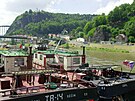 Lo� spole�nosti �eskoslovenská plavba Labská na snímku z roku 2001.