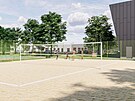 Univerzitn sportovn arel v ulici Na Sdkch ek zsadn promna. Prce u...