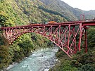 Kurobe Gorge Railway je japonská úzkokolejka slou�ící pro obsluhu soustavy...