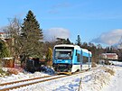 Motorový v�z 840 na trati 037 v Novém M�st� pod Smrkem