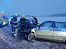 V D��t�i na Pardubicku z�chran��i odvezli od nehody dvou aut �ty�i zran�n�...
