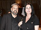 Radek Ka�párek a jeho man�elka Andrea Ka�párková (leden 2025)
