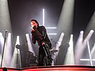 Americk� um�lec Marilyn Manson vystoupil v Brn�. (14. �nora 2025)