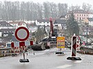 Most v Libln na Rokycansku ekal na rekonstrukci nkolik let. (12. nora 2025)