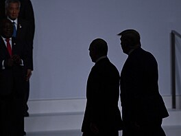 Vladimir Putin a Donald Trump