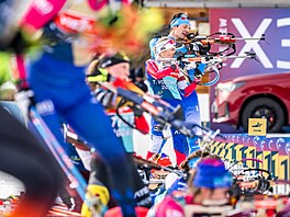 TO V ZÁVOD NEUVIDÍTE. Tereze Voborníkové dlal pi tréninku závtí o 30...