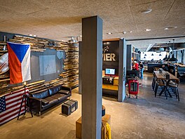 etí biatlonisté sdílí ubytování s americkým a kanadským týmem. Hvzda...