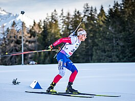 Vít�zslav Hornig na trati vytrvalostního závodu v Lenzerheide.