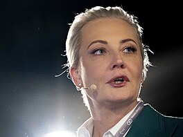 Vdova po ruském opoziníkovi Alexeji Navalném Julija (14. února 2025)