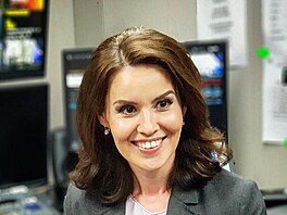 Novináka Farida Kurbangalejevová. (22. ervna 2019)