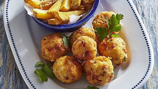 Smaené sýrové kuliky se unkou