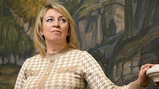 Mluv�� rusk� diplomacie Marija Zacharovov� (17. �nora 2025)
