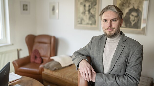 Zlínský psycholog Jan Jokl. (únor 2025)