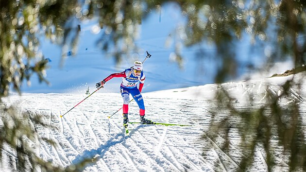 Tereza Voborn�kov� b�hem vytrvalostn�ho z�vodu v Lenzerheide.