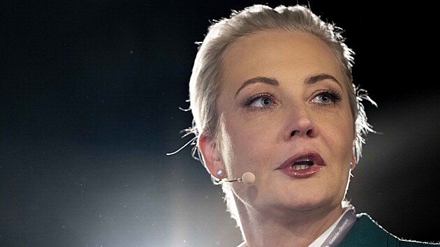 Vdova po ruském opozi�níkovi Alexeji Navalném Julija (14. února 2025)