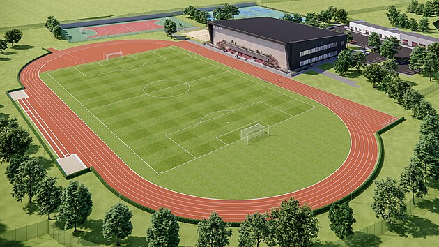 Univerzitn sportovn arel v ulici Na Sdkch ek zsadn promna. Prce u zaaly. Hotovo m bt na jae 2026.