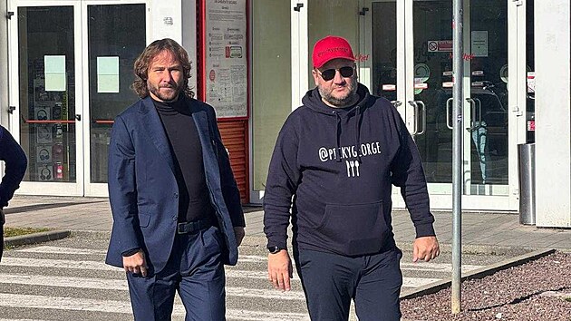 Ji�� M�ller s Pavlem Nedv�dem.