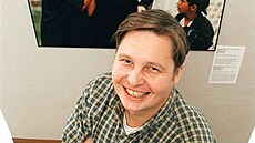 David Neff p�ed svou vít�znou fotografií sout�e Czech Press Photo na...
