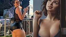 Influencerka tvrdí, �e se jí mu�i bojí. A za v�ím má být její zadek.