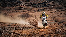 �eský motokrosa� Jan Brabec na trati Dakar Rally 2025. Slavnou rally ozna�il za...