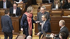 Poslanci diskutují o návrhu vlády na zvýení poplatku eské televizi a eskému...