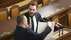 Sn�movna projednává novelu o zvý�ení poplatk� pro �T a Rozhlas. Na snímku...