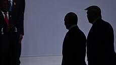 Vladimir Putin a Donald Trump