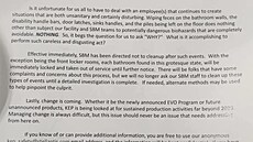 Interní tiskové prohlá�ení k zam�stnanc�m stroja�ských dílen se postaralo...