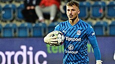 Ji�í Borek vychytal v domácím zápase s Duklou �isté konto.