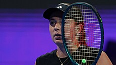 Jelena Ostapenková ve finále turnaje v Dauhá