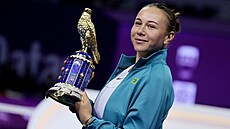 Amanda Anisimovová, vít�zka turnaje v Dauhá