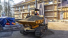 Památkov� chrán�ná �iperova vila ve Zlín� prochází nákladnou rekonstrukcí....