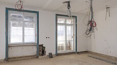 Památkov� chrán�ná �iperova vila ve Zlín� prochází nákladnou rekonstrukcí....